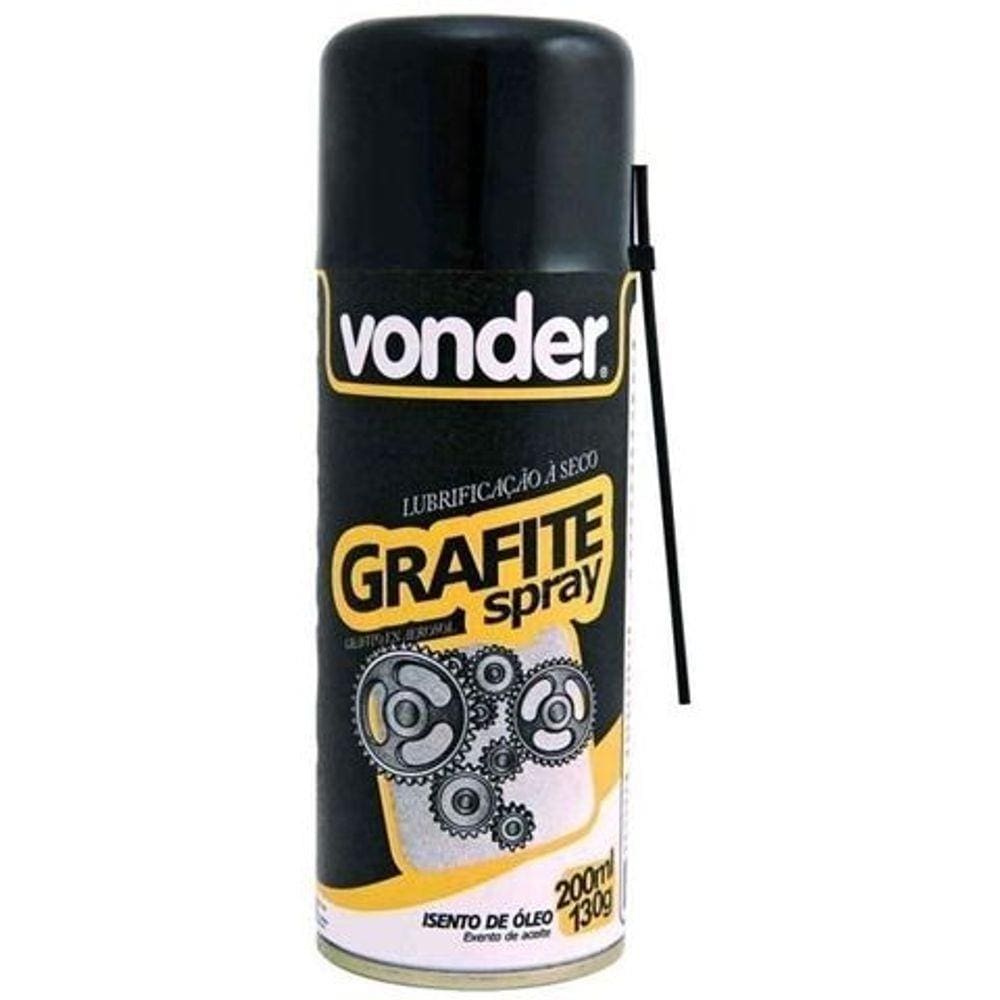 Grafite Spray Lubrificação A Seco - Vonder