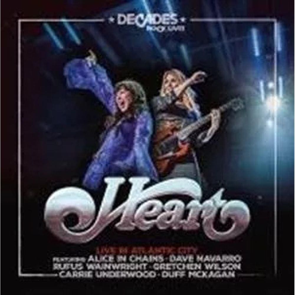 Heart - Live In Atlantic City Relançamento De 2006 Cd + Dvd