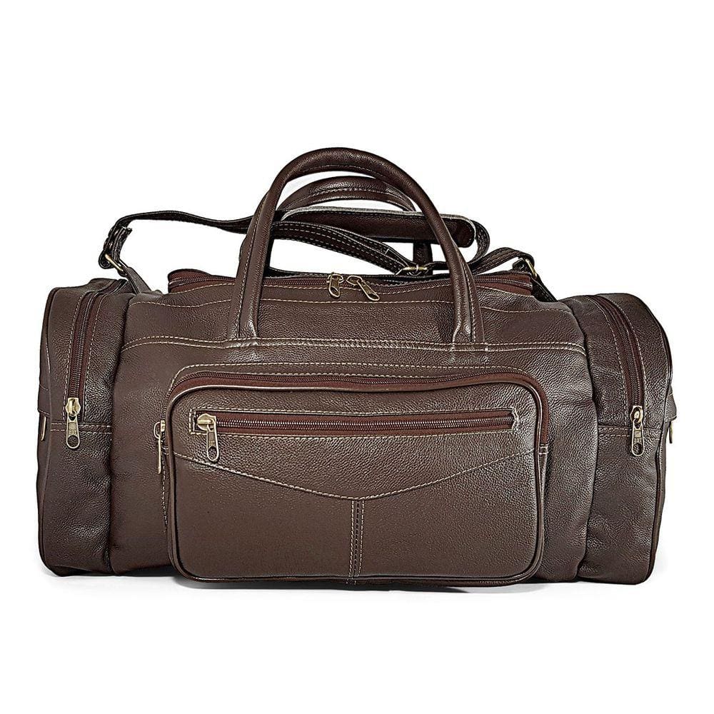 Bolsa Grande De Viagem Masculina Espaçosa De Couro - Le Voyage