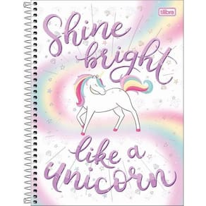 Caderno Univ. 10 Matérias 160 Folhas Blink Capa 4 - Tilibra