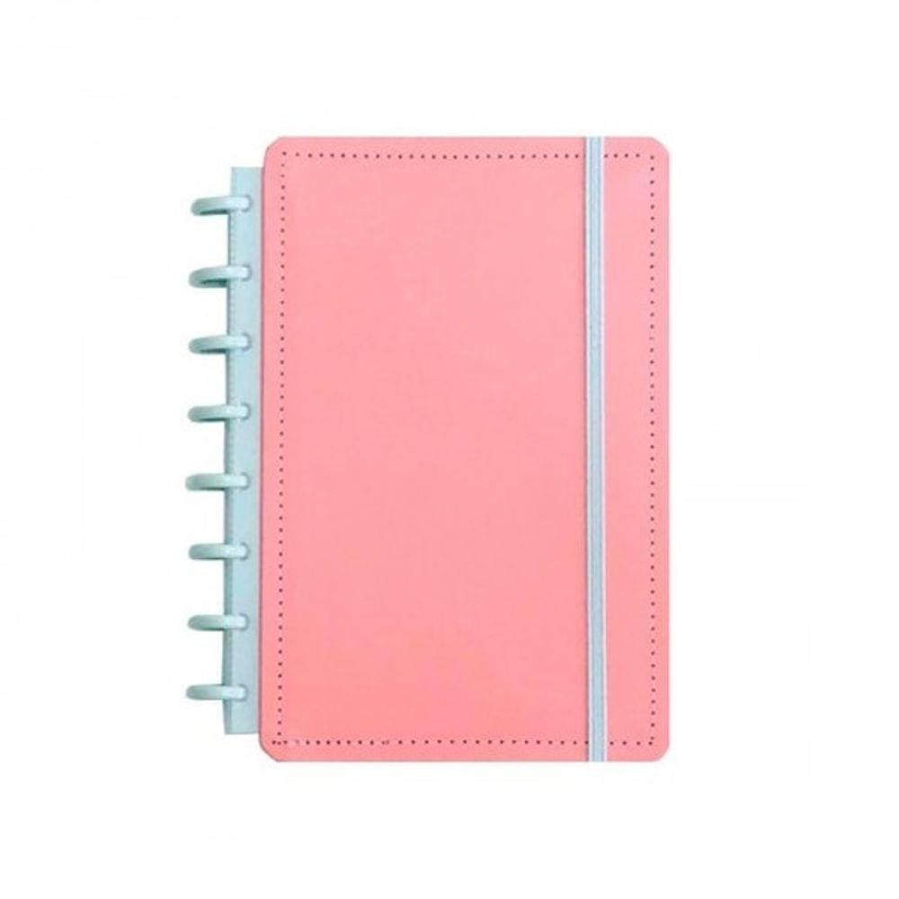 Caderno Inteligente Grande Rose Pastel UN PM