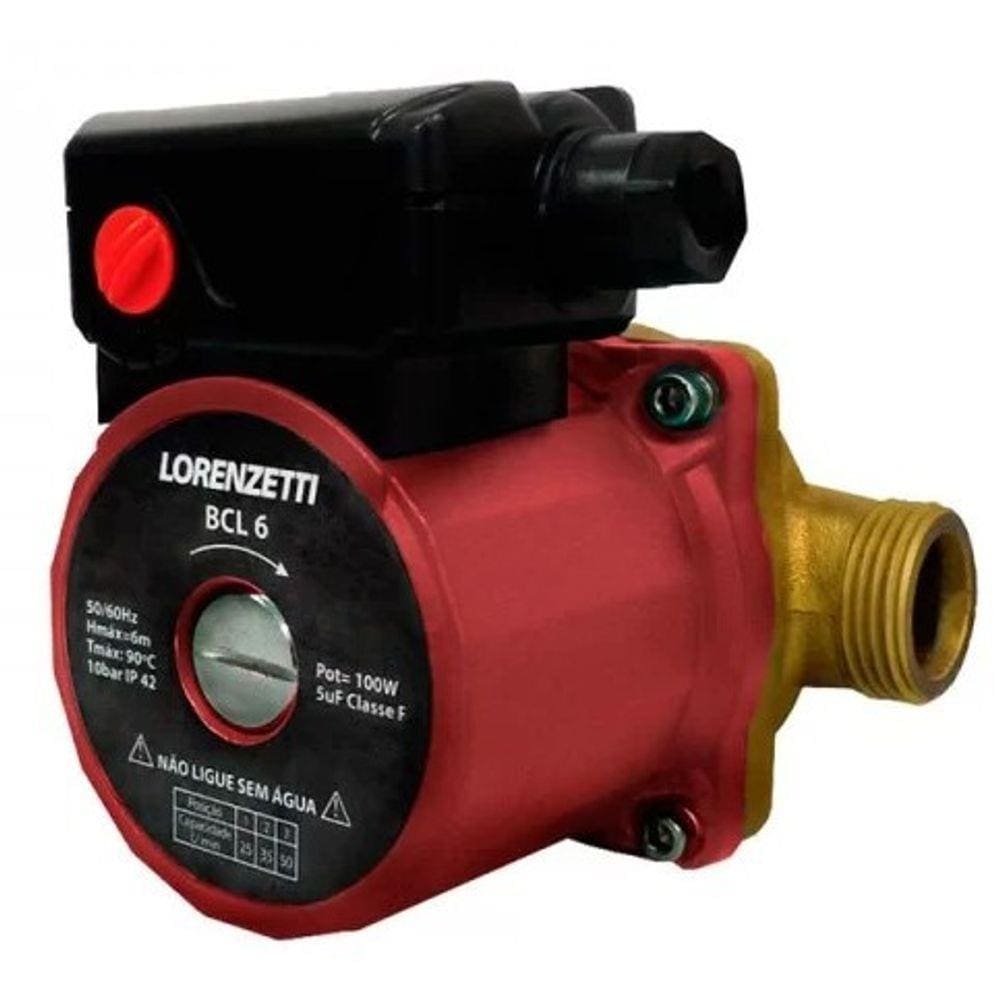 Bomba De Circulação De Água Quente BCL-6 - Lorenzetti