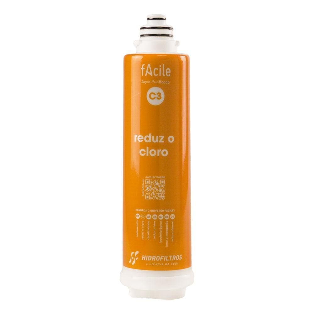 Filtro Refil Hidrofiltros Purificador Facile C3 903-0544 903-0544