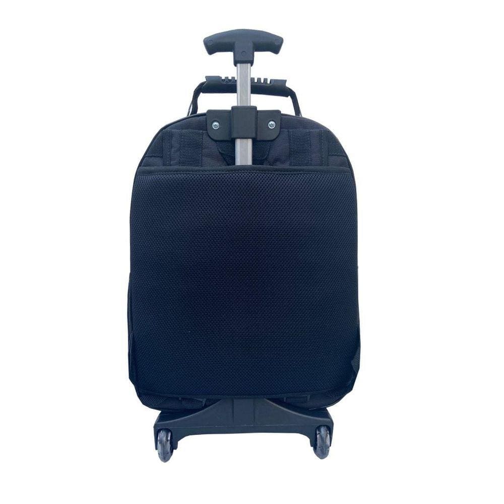 Mochila Rodinha Roda 40 Litros Puxador Reforçado Cabo De Aço