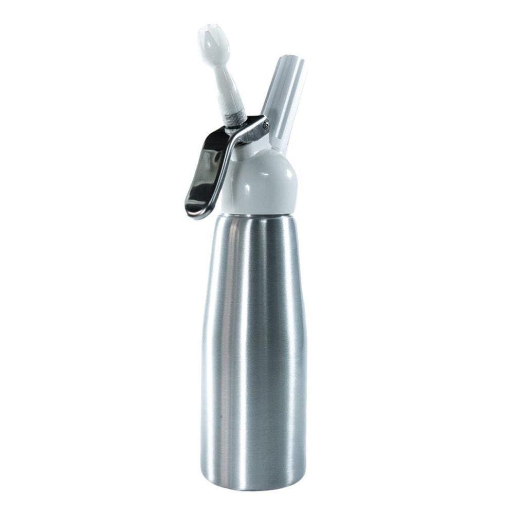 Garrafa Sifão Para Chantilly 500 Ml - Prata