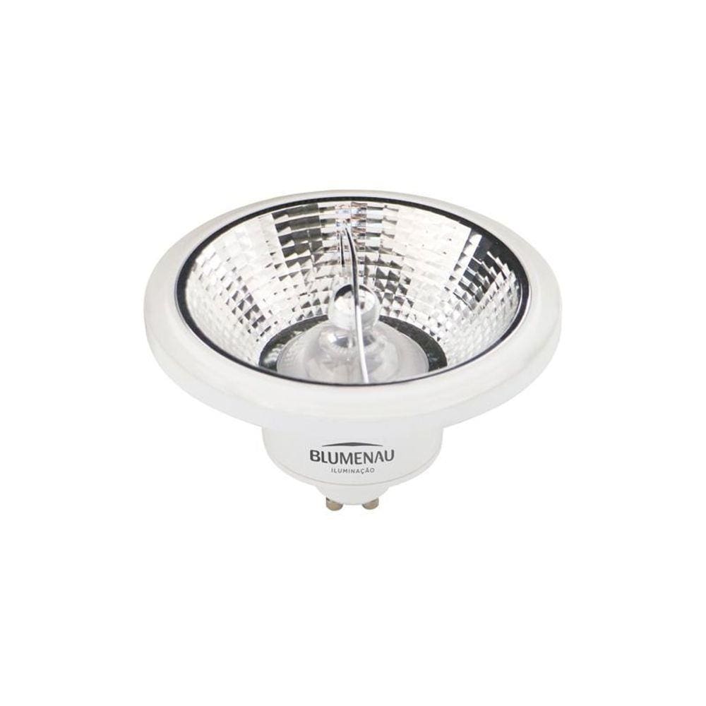 Lâmpada Led Blumenau AR111 12W GU10 Bivolt 2700K Luz Amarela