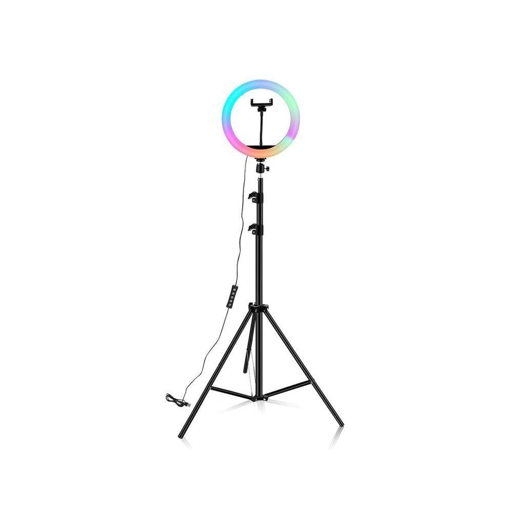 Ring Light Led M Luz Gravar Vídeo Maquiagem Colorido Rgb26