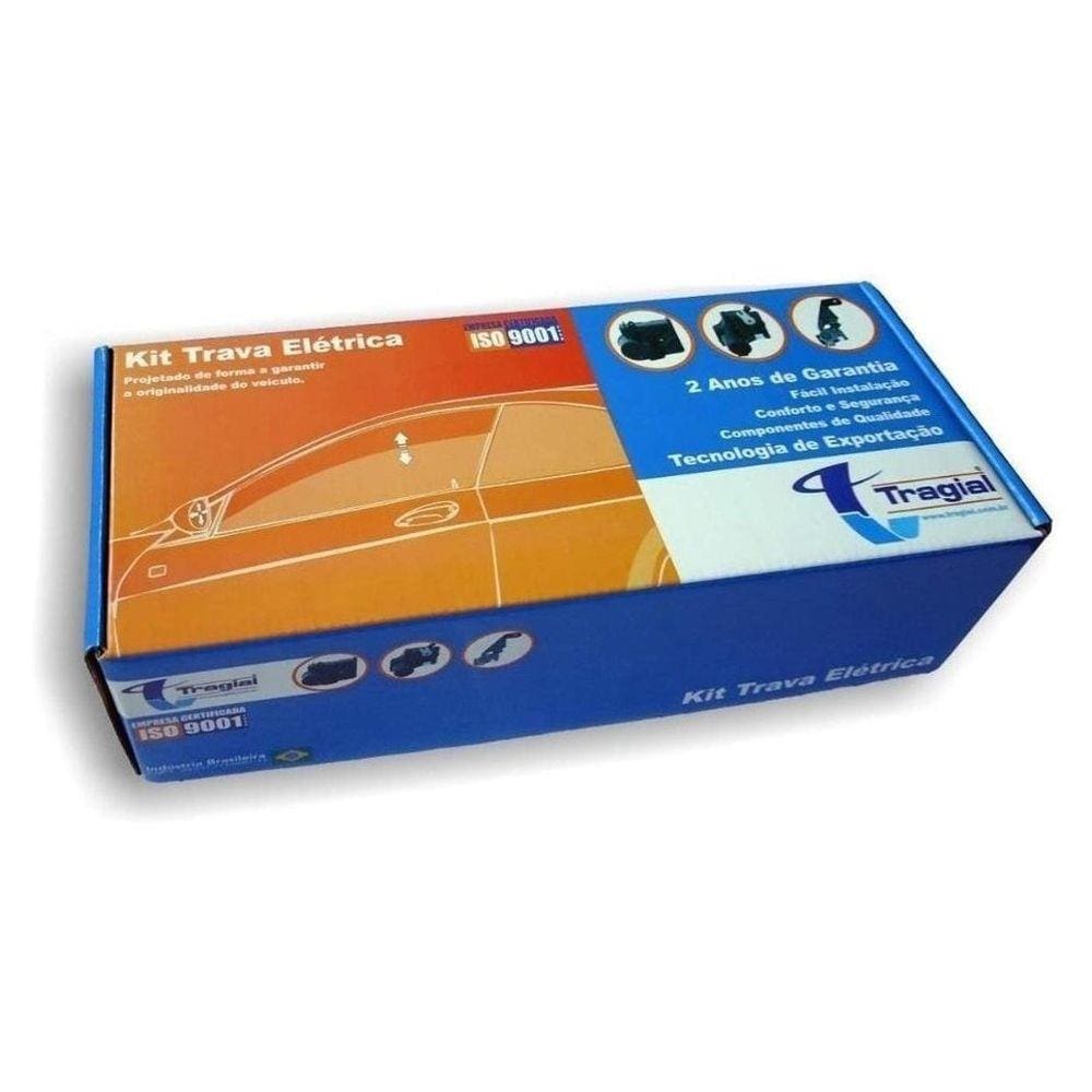 Kit Trava Elétrica Fox Té 09 Gol Parati G2G3G4 4 Pt Tragial