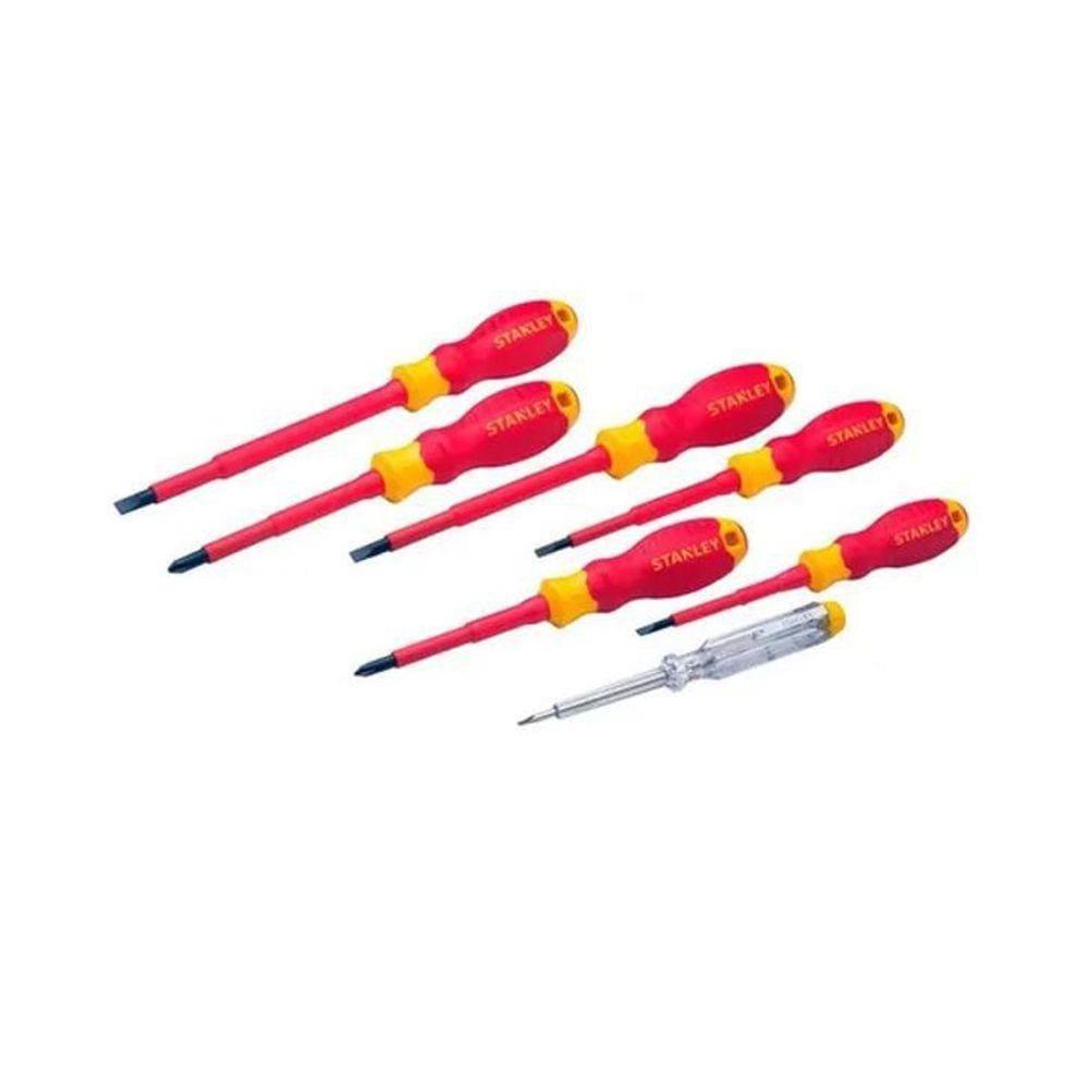Jogo Chaves Isoladas Stanley 7Pc 1000V Vde Stmt60175-La