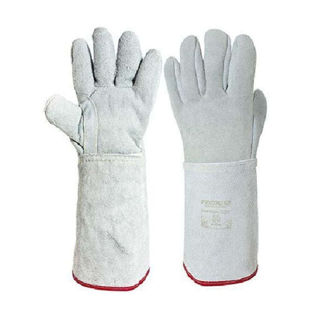 Luva Soldador Cano Longo 20Cm Único Ppm 13 Proteplus