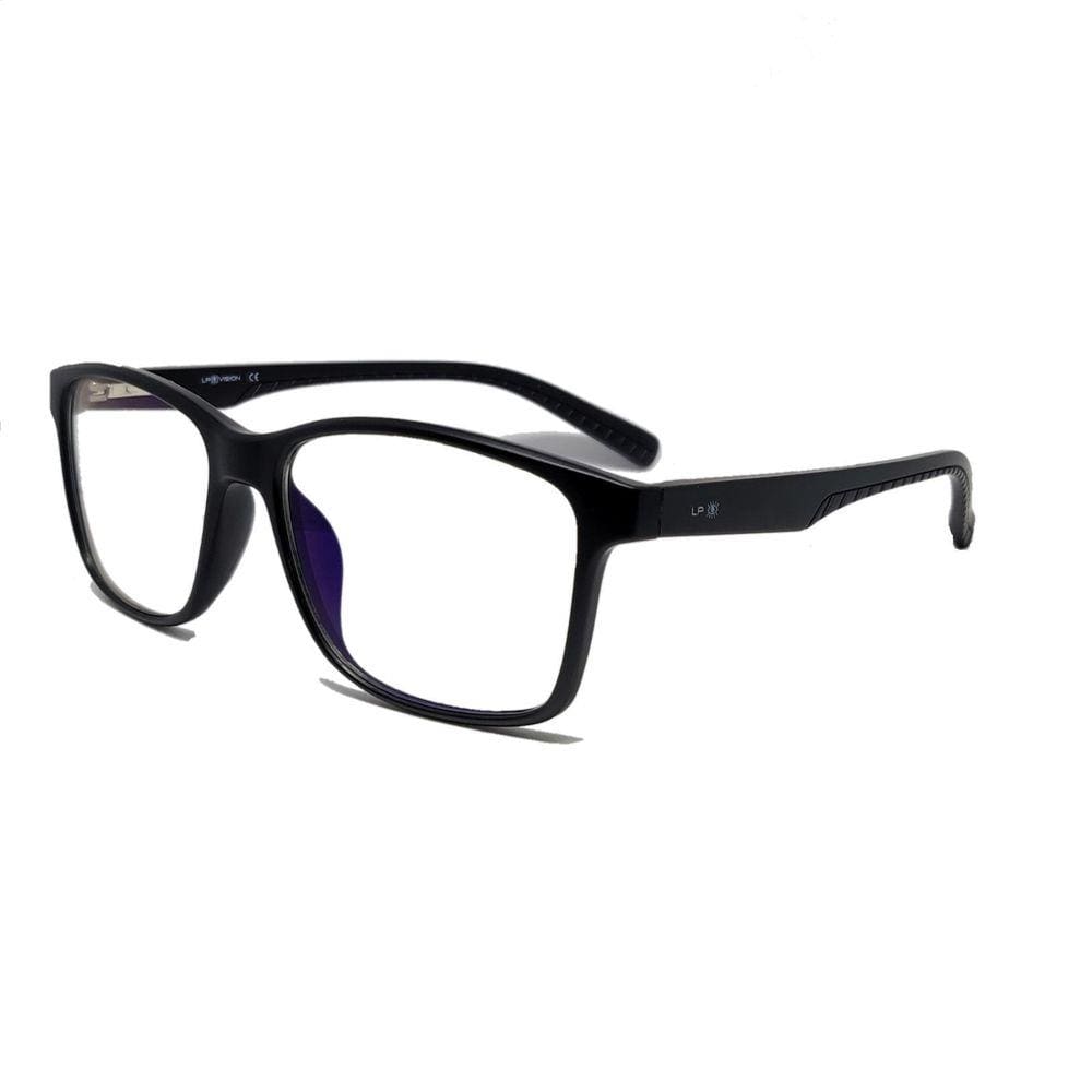 Óculos Para Gamer Com Filtro De Luz Azul Lp Vision - Preto
