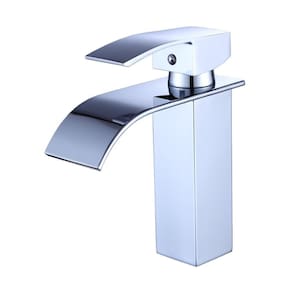 Torneira Cascata Prizi VIP Baixa Monocomando Cromada
