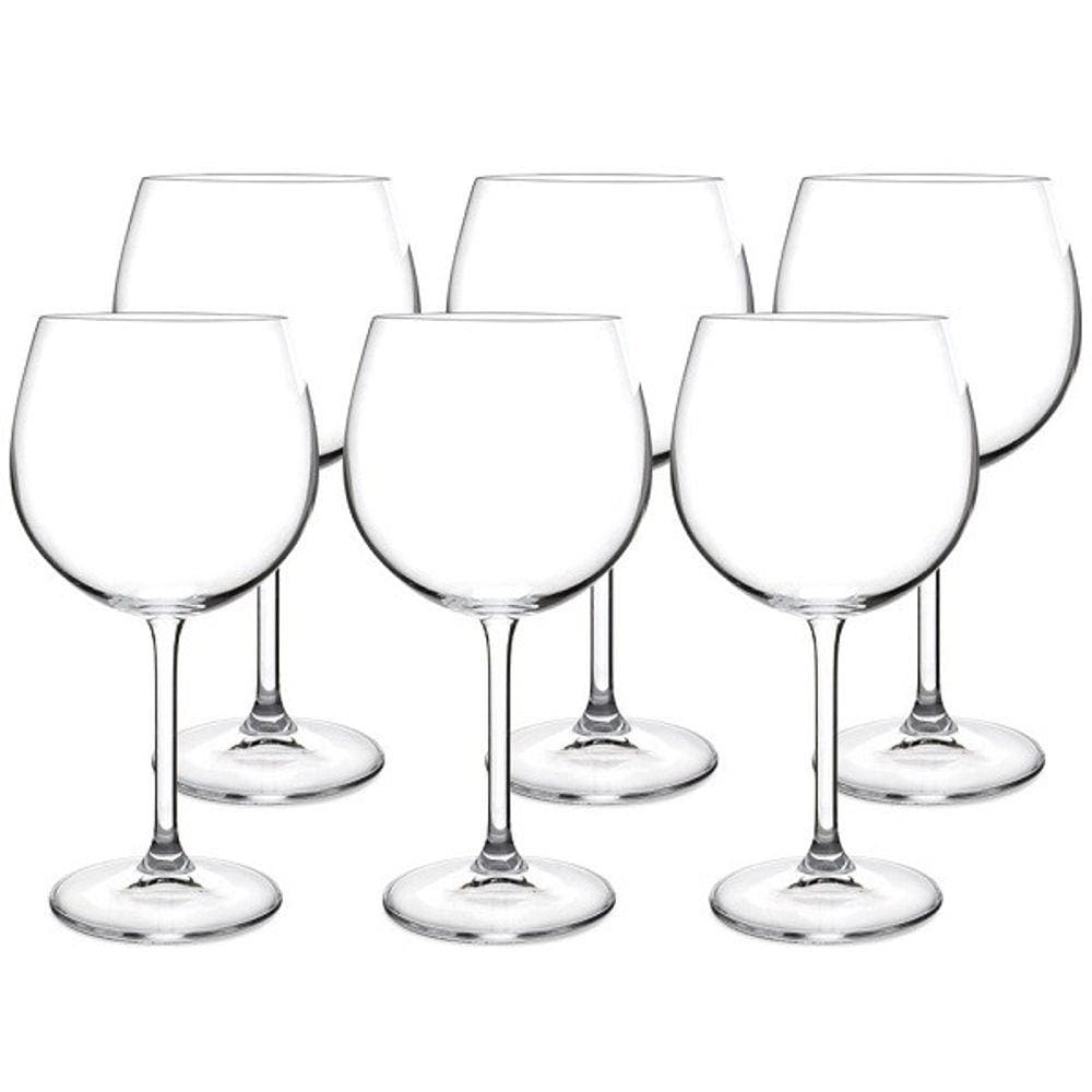 Conjunto de Taças para GIN Tonica Cristal Ecologico 570ML 6 Peças Bohemia 56081