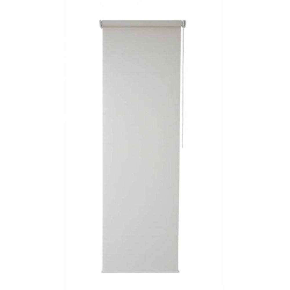Persiana Rolo Translúcida Branca 60 (L) x 260 (A) cm Cortina Screen Solar Off-White 0,60 X 2,60