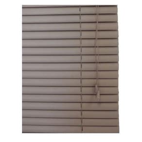 Persiana Horizontal PVC Cafe 100 (L) x 220 (A) Cortina Completa C/ Kit de instalação 1,00 x 2,20