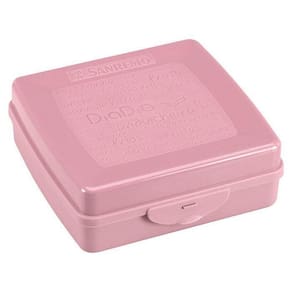 Sanduicheira Plástica Rosa- Sanremo
