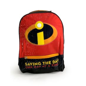 Mochila G Escolar Disney Logo Os Incríveis Pixar