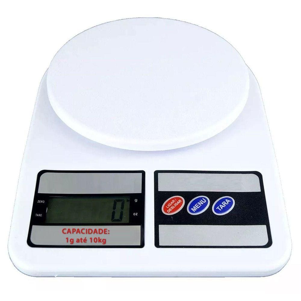 Balança Digital Alta Precisão Comercial10Kg Culinária Comida