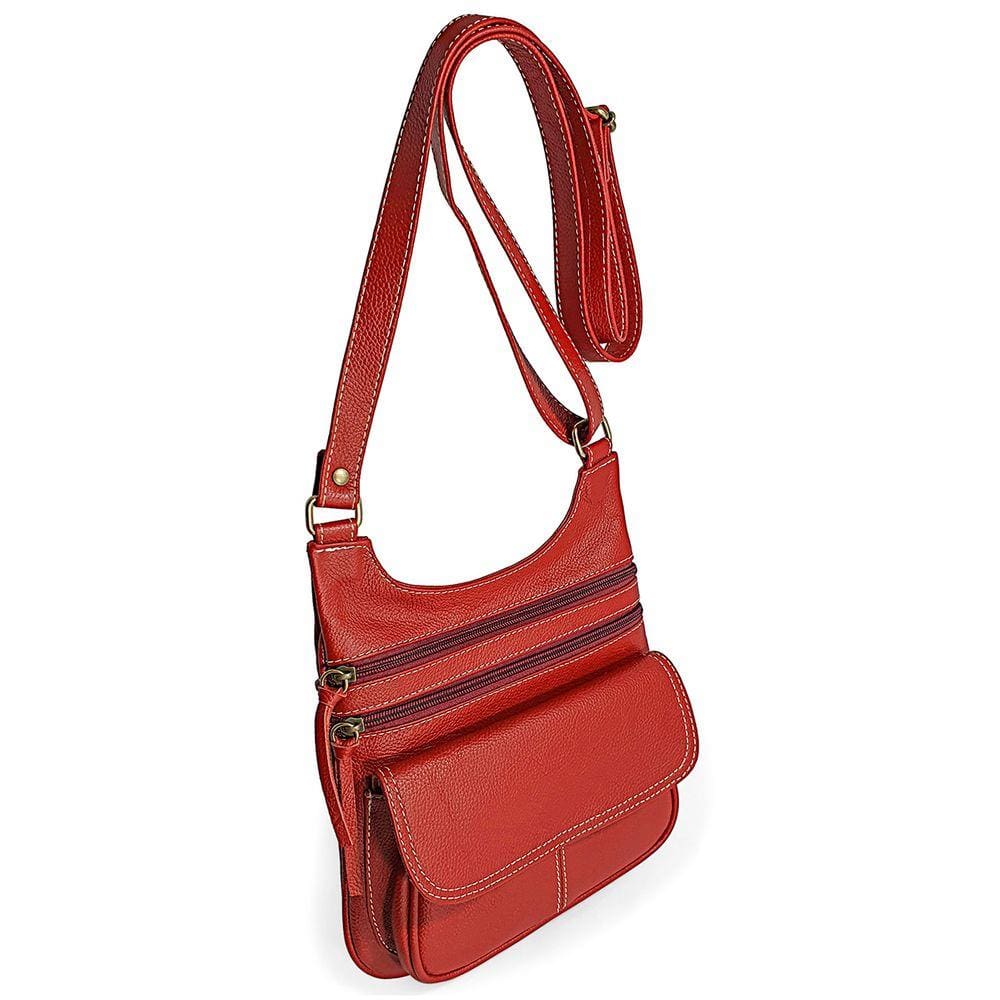 Bolsa Feminina Pequena Feita De Couro Alça Tiracolo - Le Voyage