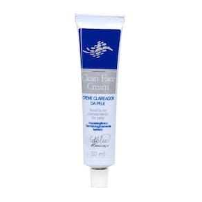 Clean Face Cream 30ml - Creme Clareador da Pele