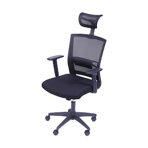 Cadeira Boxbit New Ergon Office com Encosto de Cabeça Base Rodízio