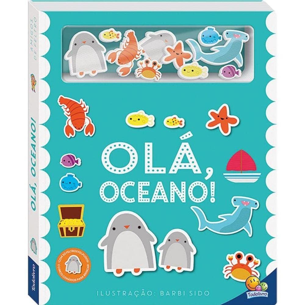 AMIGOS DE FELTRO: OLá, OCEANO!