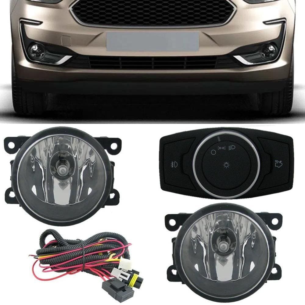 Kit Farol De Milha Neblina Ford Novo Ka 2019 2020 2021
