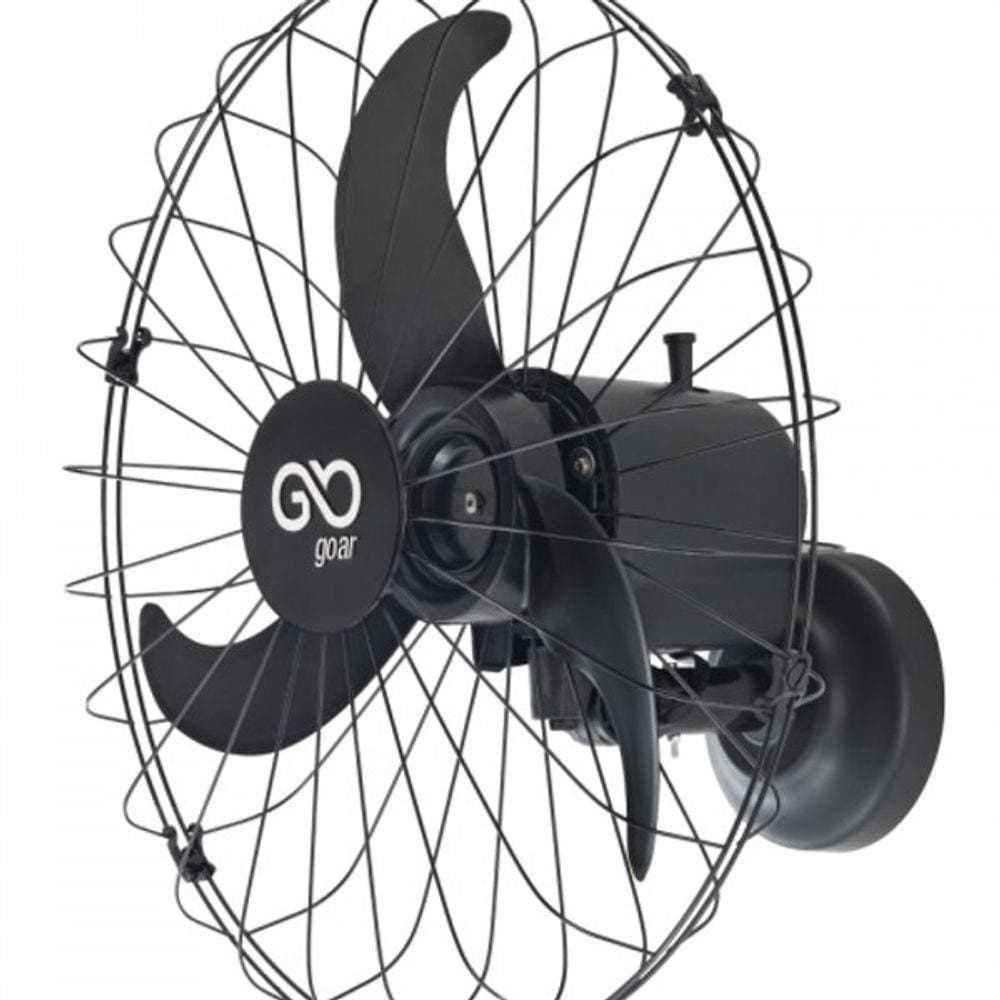 Ventilador de Parede GOAR 60cm Preto -  Bivolt