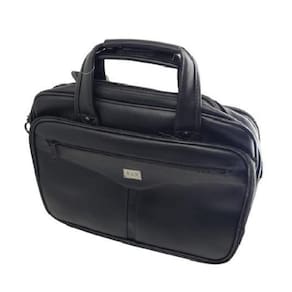 Pasta Executiva Notebook Pu Até 16 `` Resistente Preto