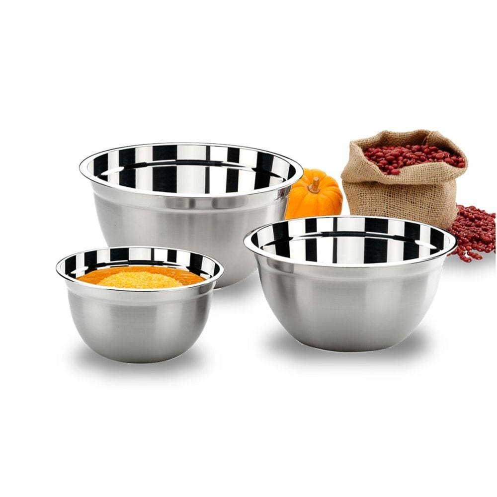 Conjunto de tigelas inox suprema brinox