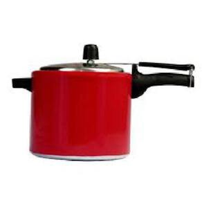 Panela de Pressão Mr. Cook 4,5L Alumínio Polido - Vermelho