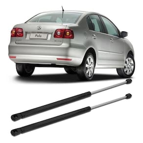 Par Amortecedor Tampa Traseira Porta Mala Polo Sedan 01 A 12