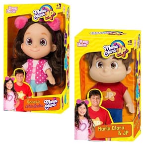 Bonecos Maria Clara E Jp Kit Articulado Baby Brink
