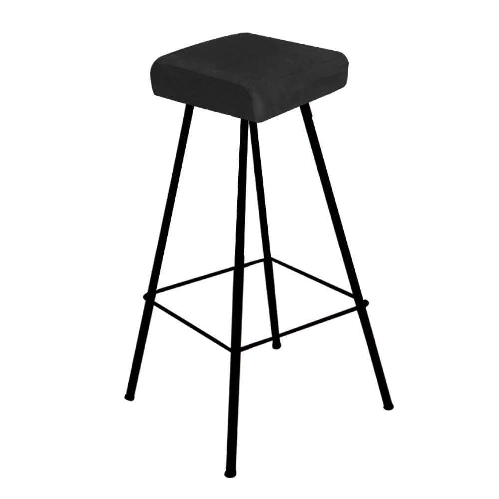 Kit 06 Banqueta Alta Lira Preto Preto