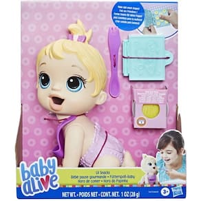 Boneca BABY Alive Hora da Papinha Loira Hasbro F2617 15802