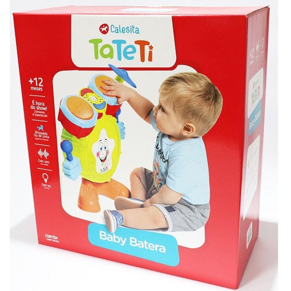 Brinquedo Educativo BABY Batera Tateti Calesita 0825