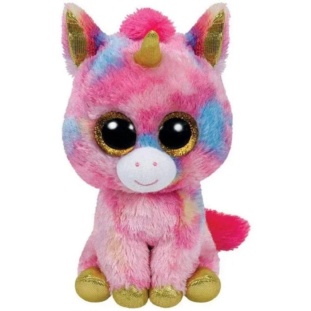 Pelucia Beanie Boos Pequeno Unicornio Fantasia TOYNG 44098
