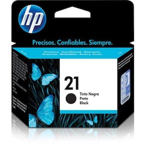 Cartucho HP 21 Jato de Tinta Preto 7ML - C9351AB