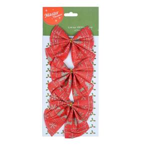 Conjunto de Laços Vermelho com 3 Unidades WF9963-Rio Master