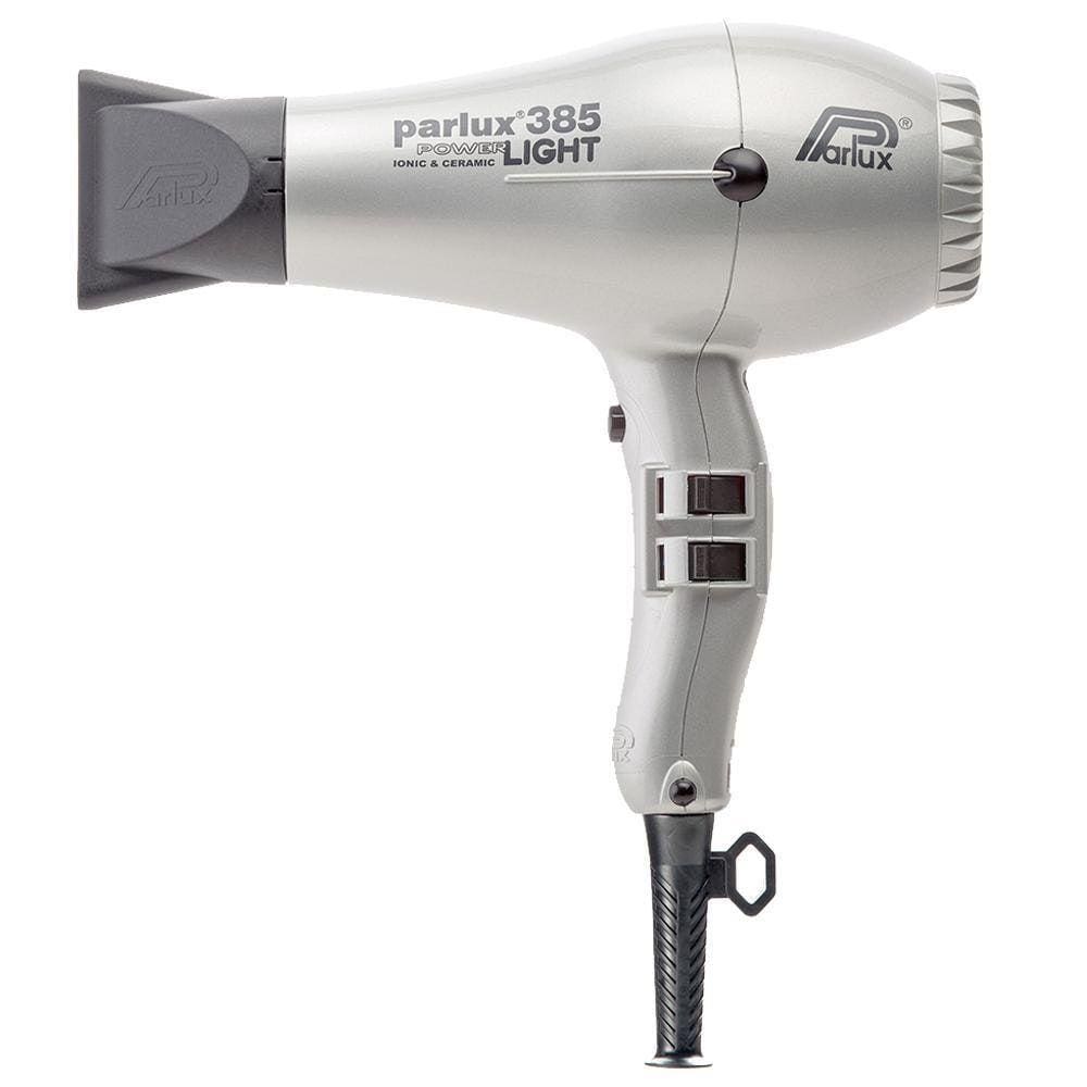 Secador De Cabelo Parlux 385 Powerlight Ion Prata 127V
