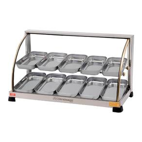Estufa Para Salgados 10 Bandejas Dupla Linha Ouro 127V - Marchesoni