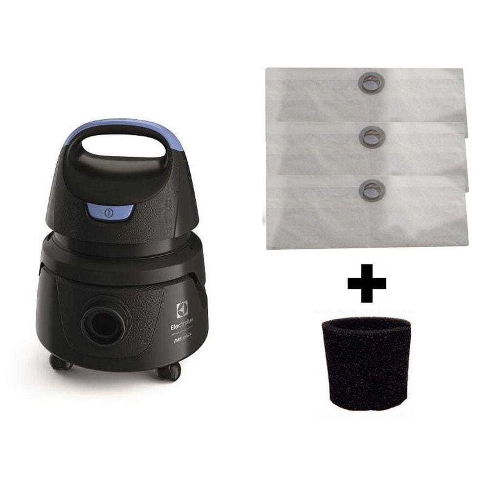 Kit Com 3 Sacos Aspirador De Pó Electrolux Flex + Filtro