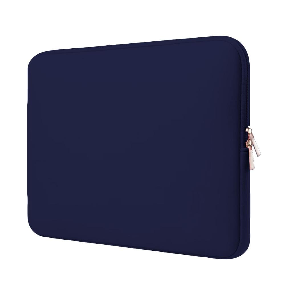 Capa Case Luva Pasta Maleta Com Ziper Para Notebook De 15 15,6 Polegadas - Azul Marinho
