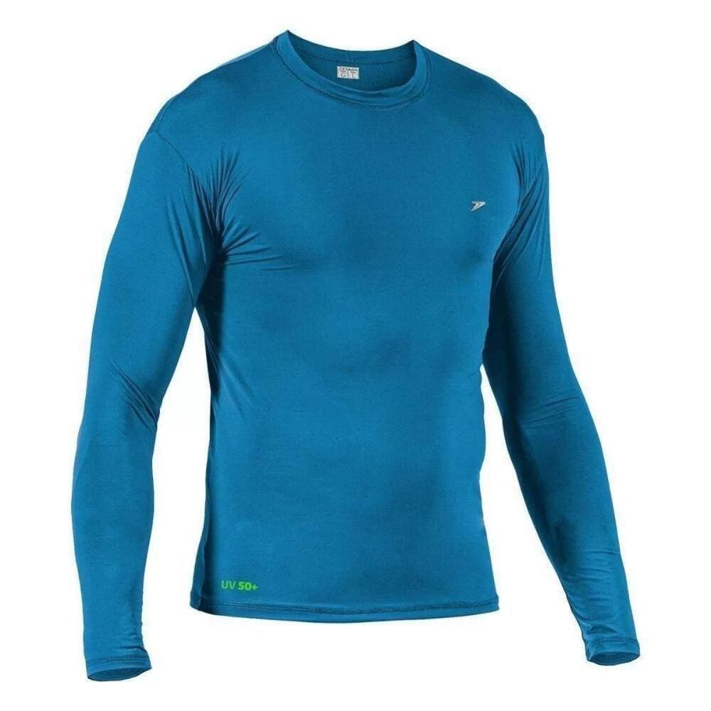 Camiseta Inf Poker Fator de Prot Comf UV 50+ Poli 04125-AZPE