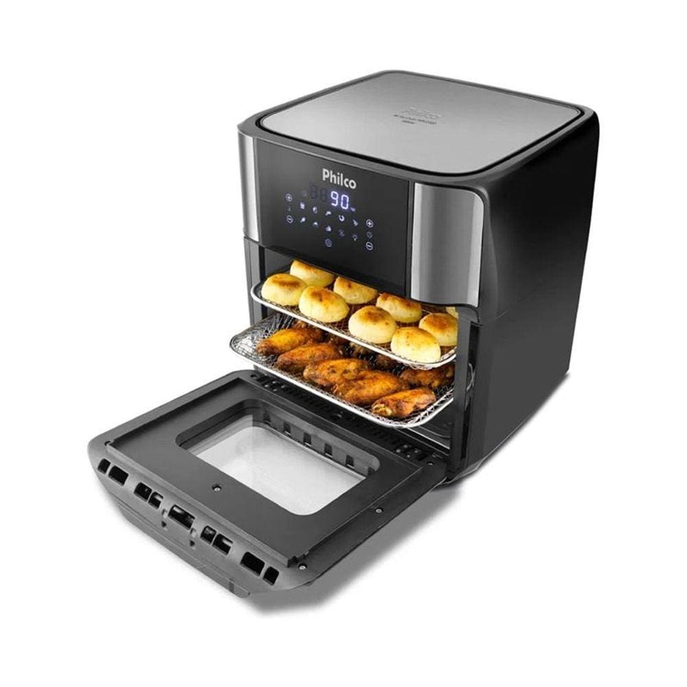 Fritadeira Elétrica Philco Air Fry Oven PFR2200P Preta 220V