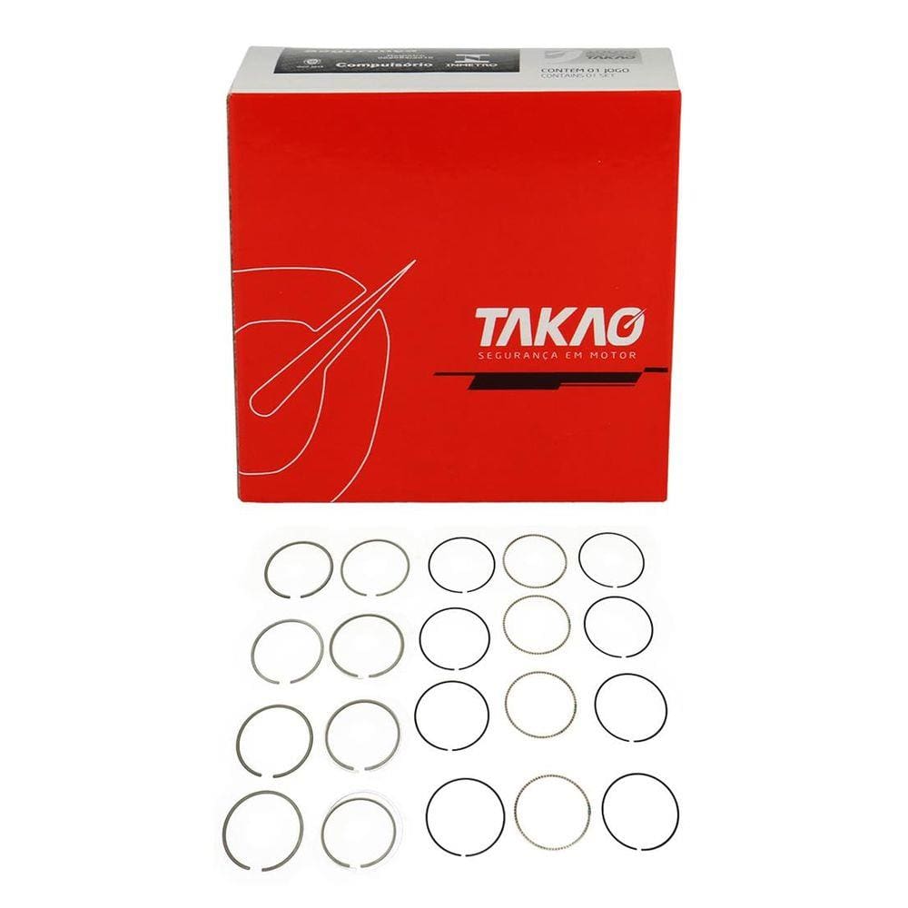 Jogo De Anel De Motor Corsa 1.6 16V De 1994 A 1996 050 Takao