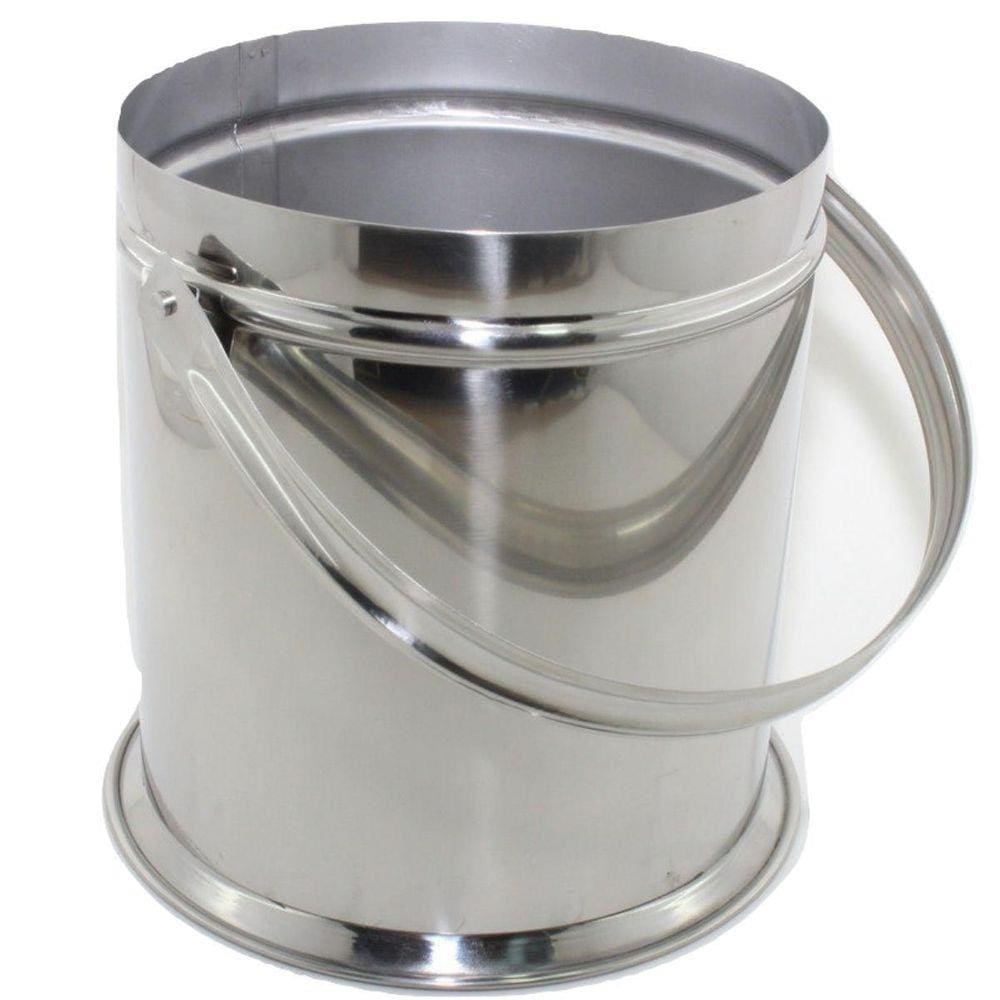 Balde Inox Cirúrgico Hospitalar Capacidade De 5 Litros