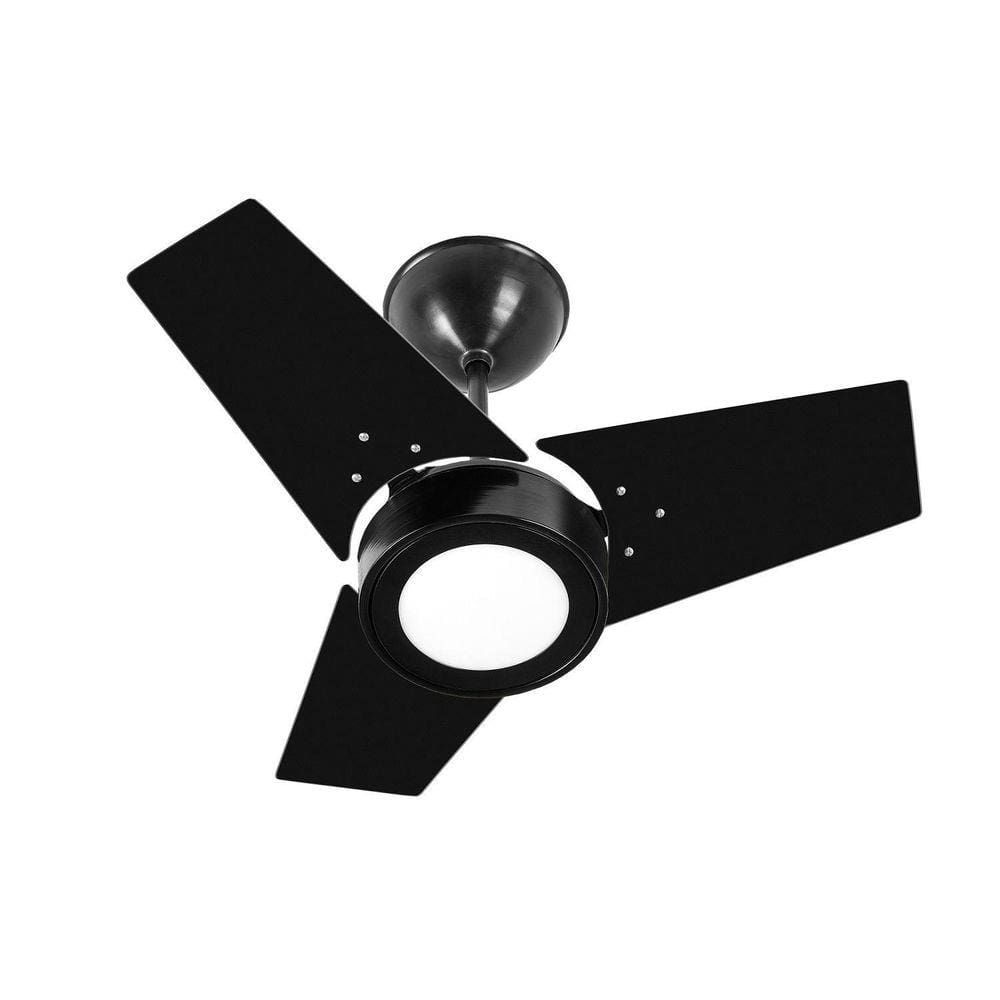 Ventilador De Teto Fit Led Venti-Delta Preto 220 V 130 W