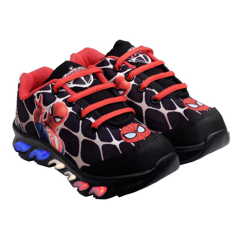 Tenis homem aranha com led | Ponto
