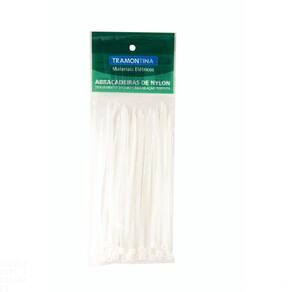 Abraçadeira de Nylon 200x4,8x1,5 mm Tramontina Branca Tramontina